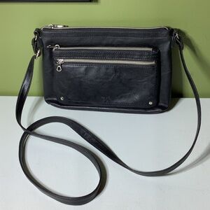 Relic black crossbody
